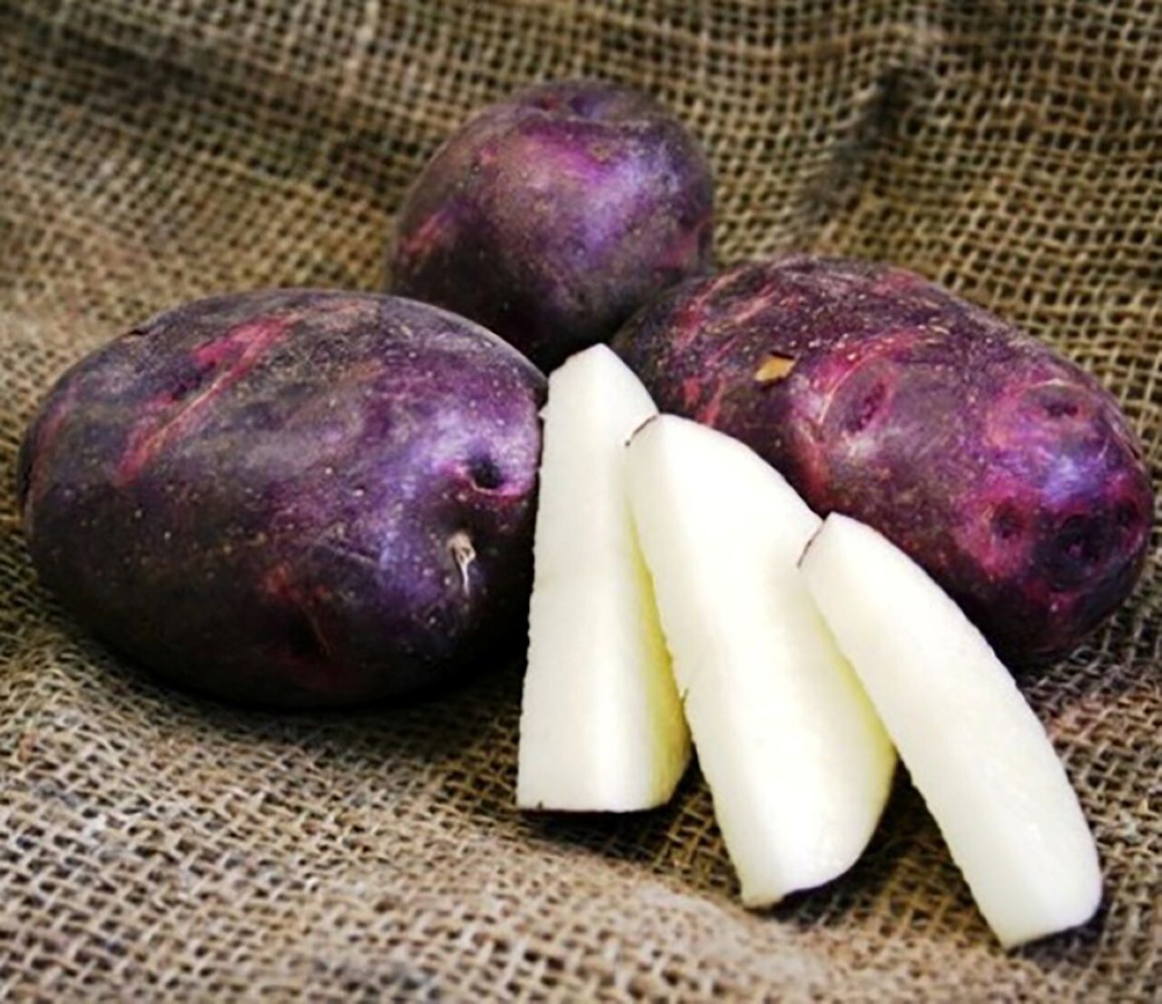 Purple Viking Seed Potato - Heirloom - 6 Tubers - Great Taste!